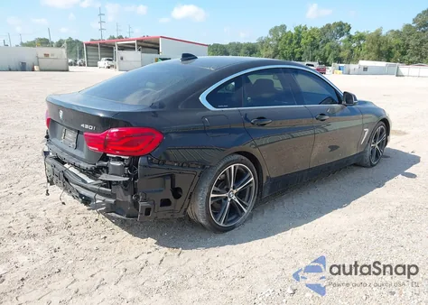2018 BMW 430I Gran Coupe из США, поврежденный, VIN WBA4J1C58JBG77671